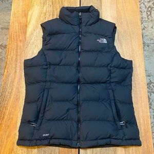 Stylish, warm, North Face puffer vest- perfect condition!